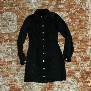 LNWOT Zara denim TrF dress